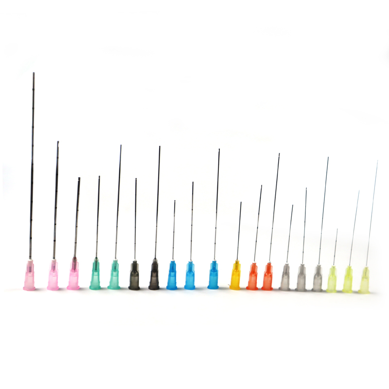 25G 50MM Disposable HA fillers injection micro blunt cannula tip needle
