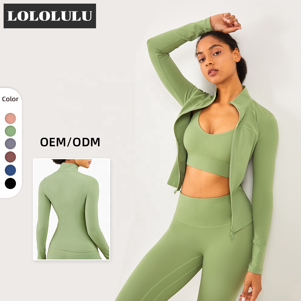 LOLOLULU 2021 новая весенняя спортивная куртка с логотипом, дышащая одежда для тренировок, куртки для йоги из спандекса