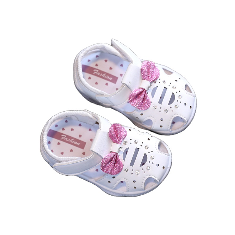 Infant Girls Sandals Summer Baby Shoes Cute Bow Princesses Shoes Toddler Kid Children Sandal Soft First Walkers
