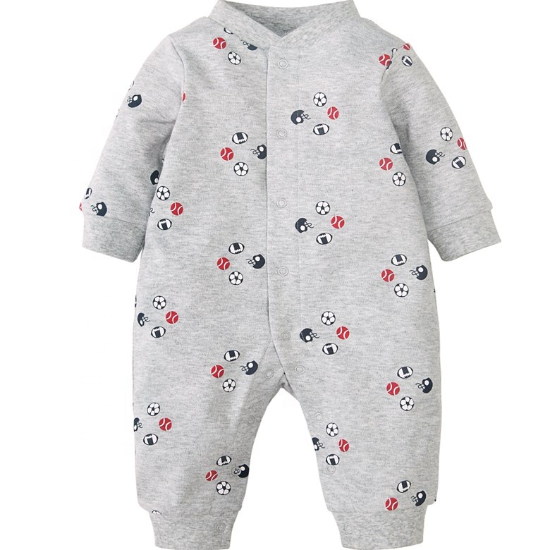 Popular Spring and Autumn 100% Cotton Pajamas Baby Romper Baby Jumpsuit