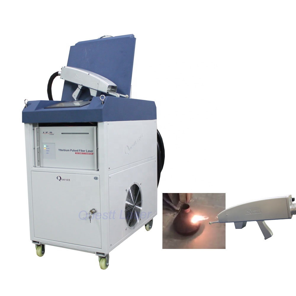 Portable IPG laser paint removal machine rust cleaning machine 1000watt wuhan manufacturer