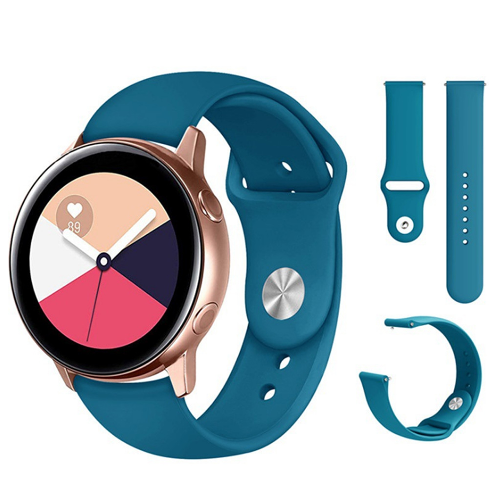 Ремешок силиконовый для Samsung Galaxy Watch 20 мм 42 мм 44 мм
