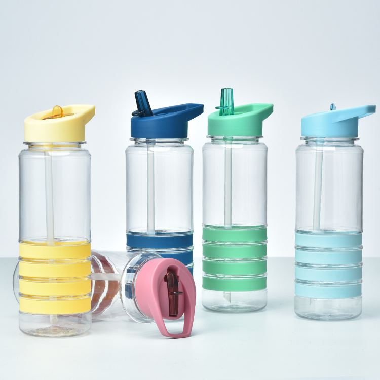 Нетоксичные BPA бесплатно Экологически чистые Тритан со-полиэстер пластиковые бутылки классический дизайн стиль пластиковые бутылки для воды с пользовательским логотипом