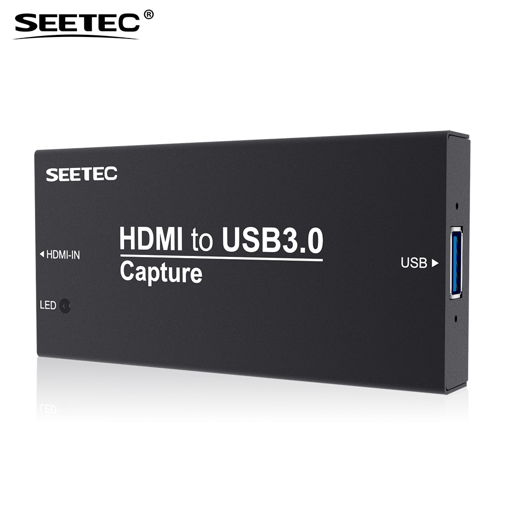 Драйвер SEETEC HTUSB 1080p 60 Гц, не требует установки, USB 3,0, HDMI Capture