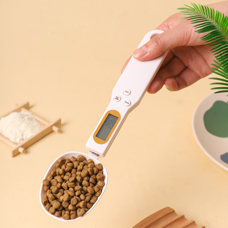Private label Cat food dog food weighing spoon Pet electronic weighing spoon pet product from Chinese supplier