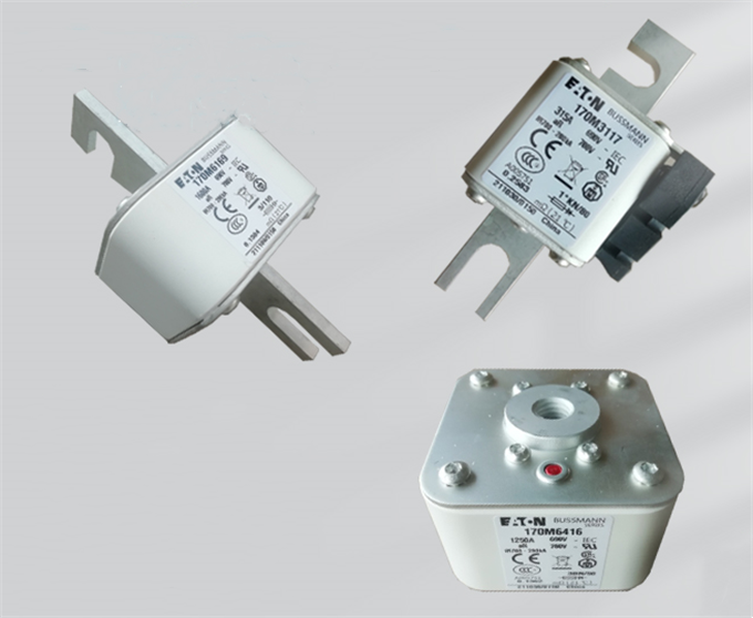 Предохранители: 170M1565 63A 690V / 170M1566 80A / 170M1567 100A / 170M1568 125A / 170M1569 160A / 170M1570 200A