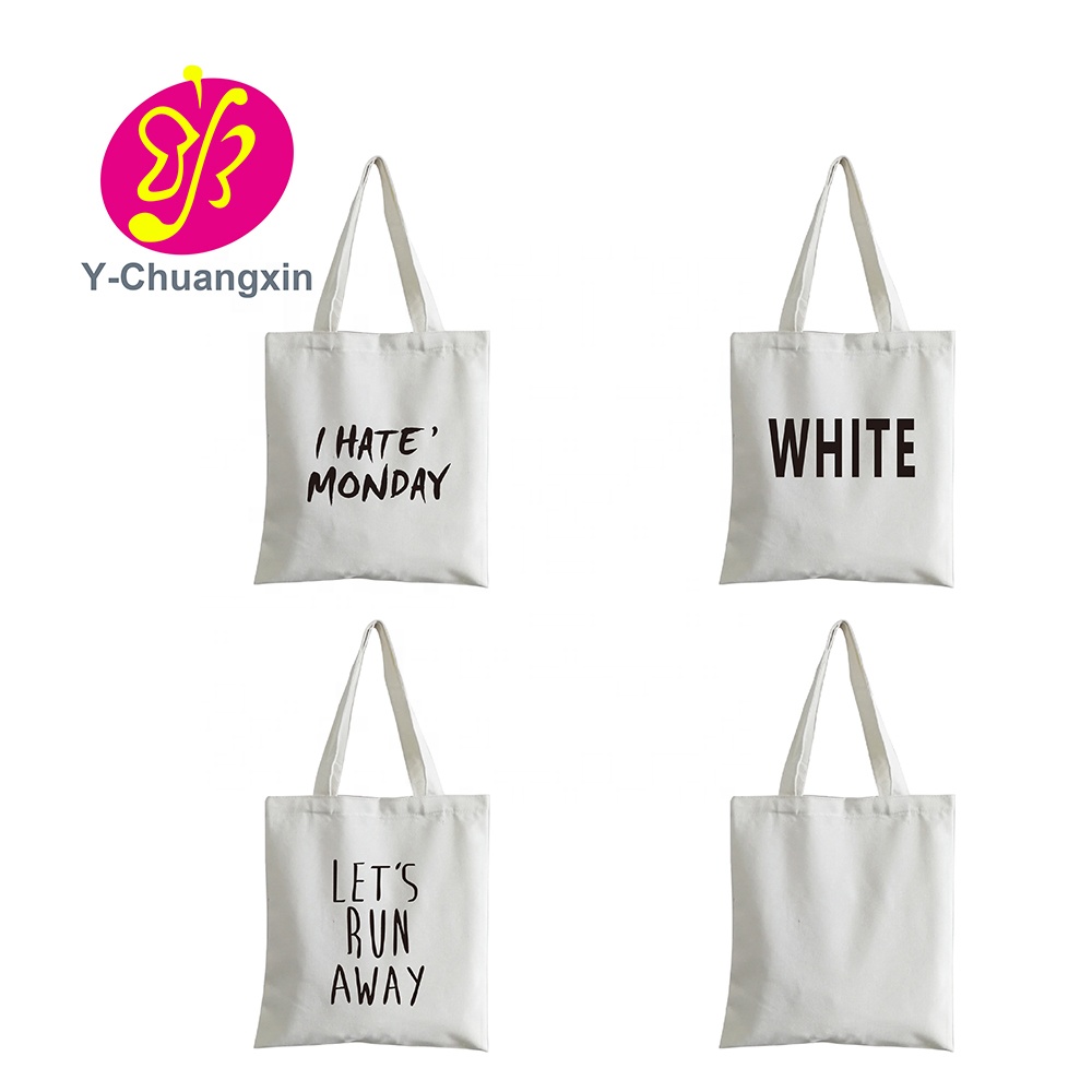 Cheap canvas tote bag pouch button with customize logo