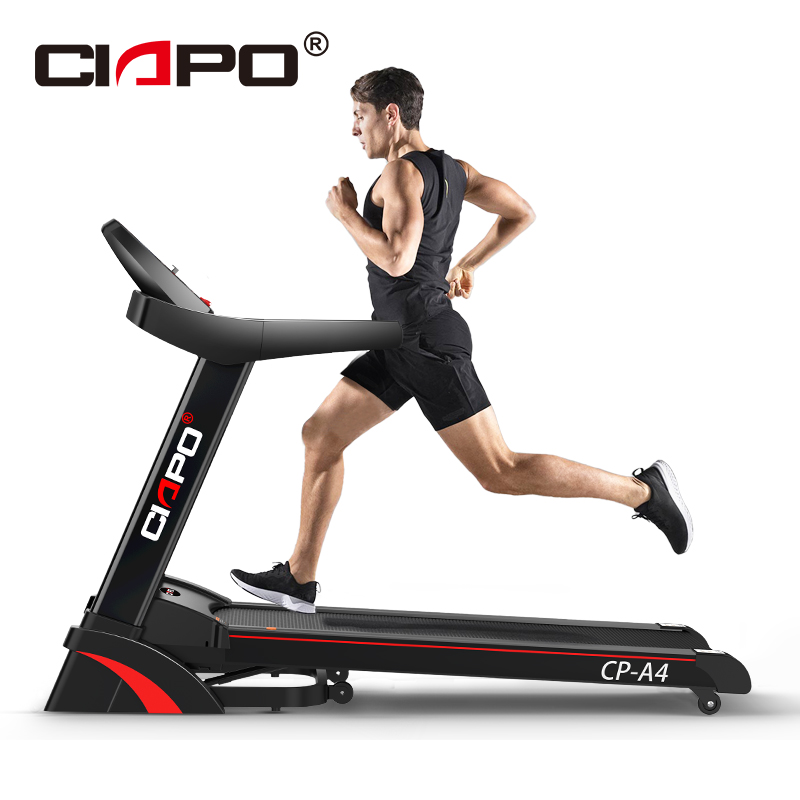 Ciapo Бестселлер AC мотор беговой дорожки CP-A4 синий экран с сертификатом от сертификационной, международный сервис экспресс-доставки, CE сертификация для профессионального фитнеса Упражнения