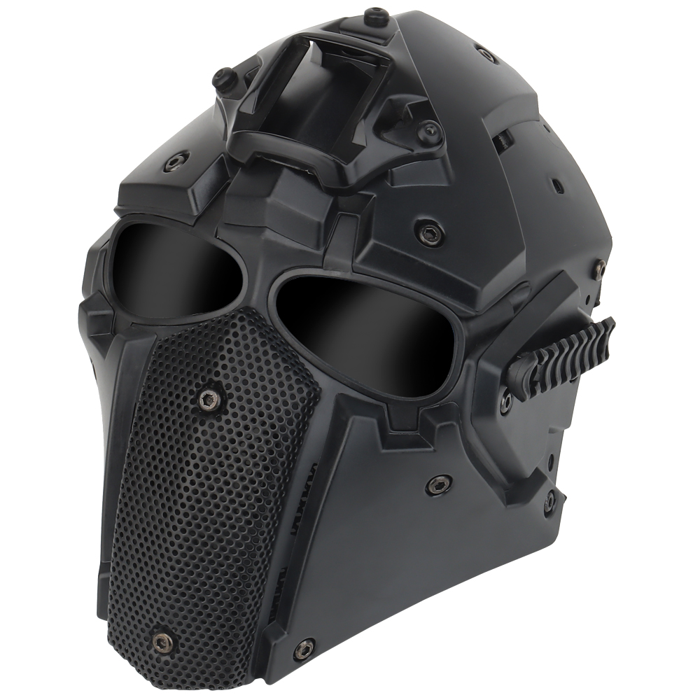 Wosport Breathable mesh Paintball Airsoft Mask Light Weight Tactical Full Mask For CS Shooting