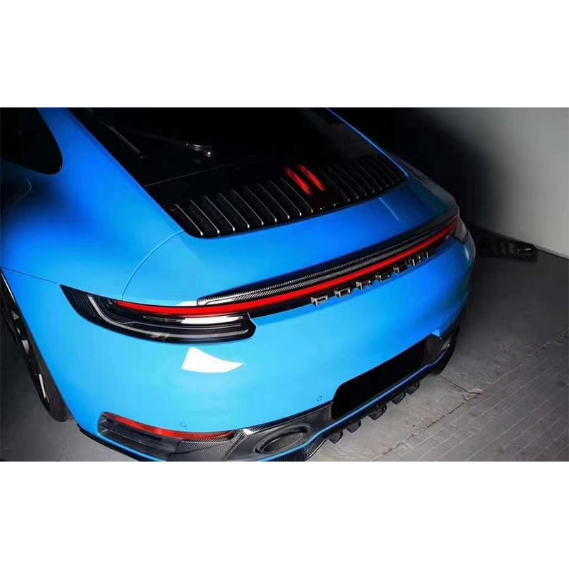 Спойлер для багажника из углеродного волокна, разработанный для Porsche Carrera 911 992 991,2, заднее крыло 2019-2022