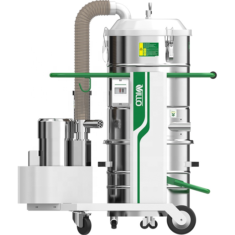 VILLO 2.2kW 3 Phase Metal Cutting Dust Extractor Industrial Vacuum Cleaner