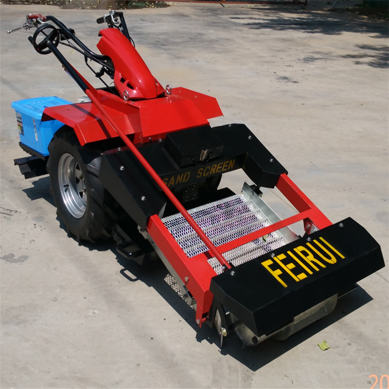Customized Efficient walk behind beach cleaner for beach cleaning