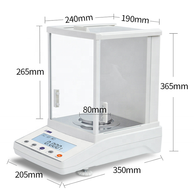Microbalance Digital Electric Analytical Balance 200g 0.001g