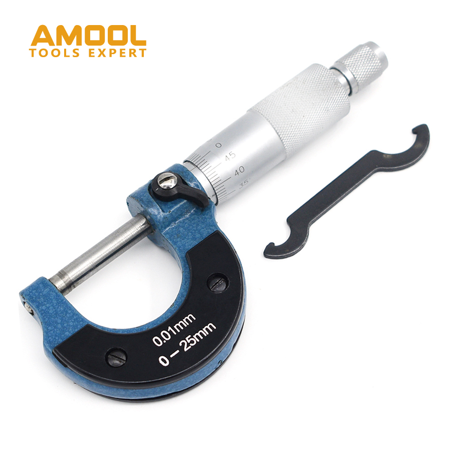 0-25mm 0.01mm Precise External Micrometer Outside Micrometer