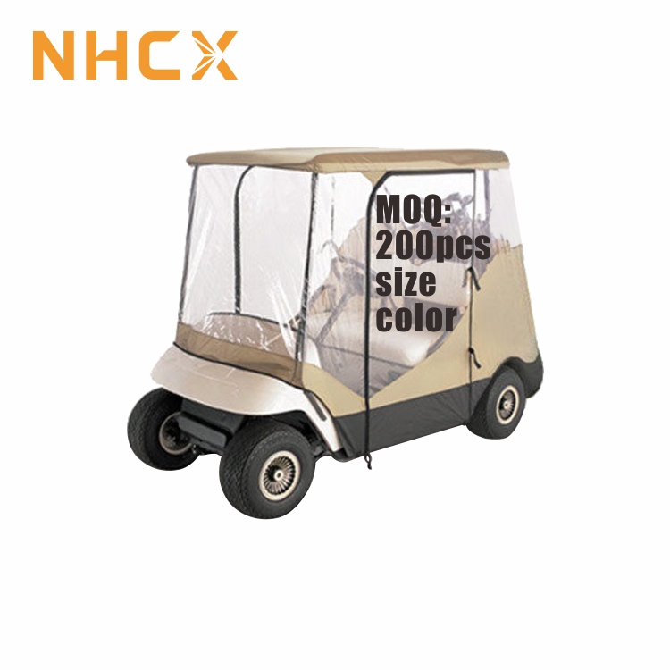 Прозрачный ПВХ-чехол NHCX с модифицированным окном для пассажирского Гольф-автомобиля 2-4, чехол от дождя для камеры EZ go Golf