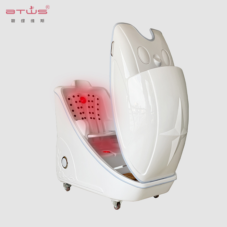 High quality CE approval ozone spa capsule body slimming spa capsule far infrared sauna dome