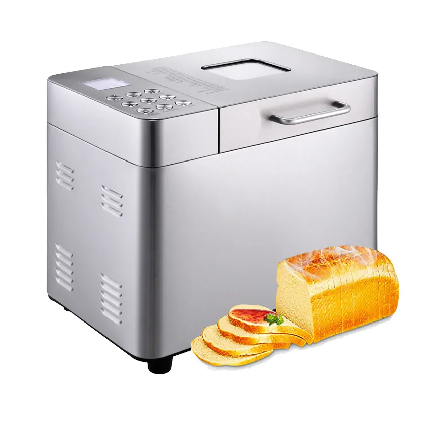 Hot Sell Household Fully Automatic Electric Programmable Digital Bread Maker Machine/Bread Maker