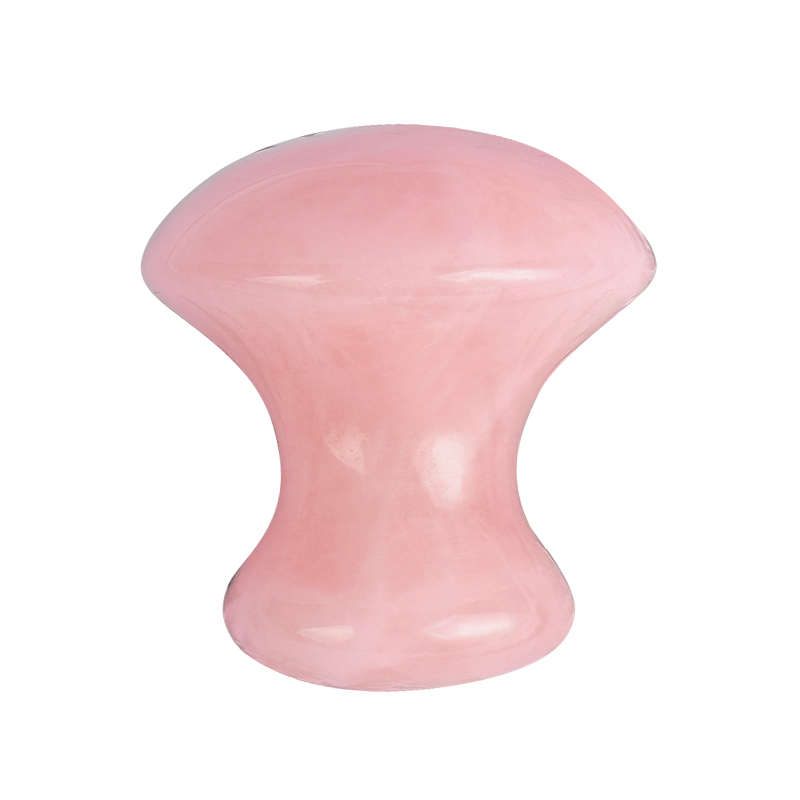 Amazon Горячая продажа gua sha rose quartz гриб форма лица подъемное устройство для красоты Gua Sha доска