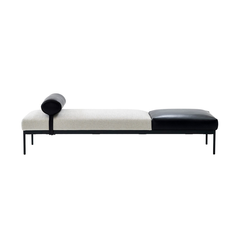 Modern Fabric Leather Outdoor Chaise Bed Massage Bed Living Room Chaise Lounge Apartment Convertible Bedroom Dining Hotel