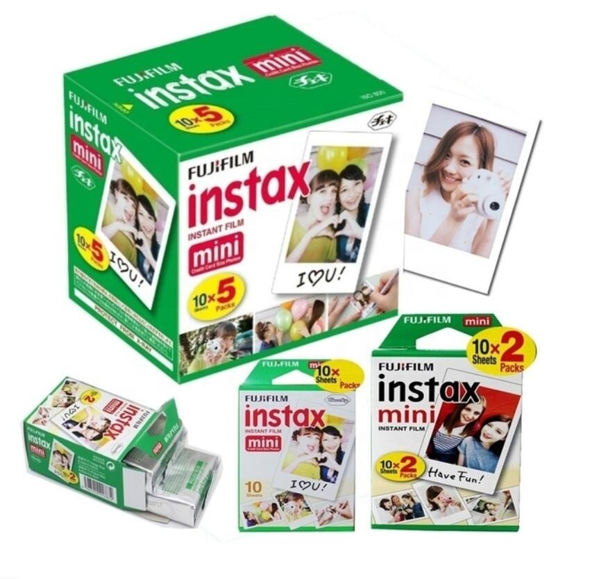 Белая пленка для Fuji Instax Mini 8 пленка для Fuji Instax i мини фотоаппаратов моментальной печати 7s 8 9 70 25 50s 90 мгновенной фото камеры Share SP-1 SP-2 белая пленка