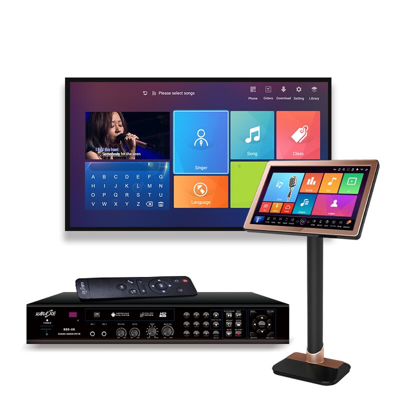 4K karaoke machine system KTV dual HDD jukebox hot Android player