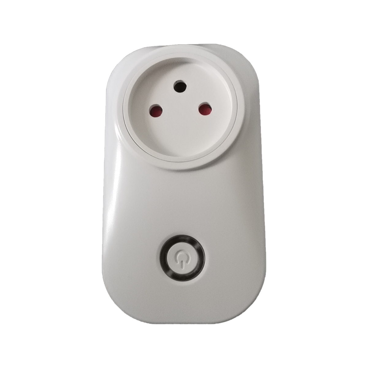 Tuya Smart Life 10A Smart Plug Socket Israel standard Wifi Smart Plug Works with Alexa and Google Assistant White Key Power