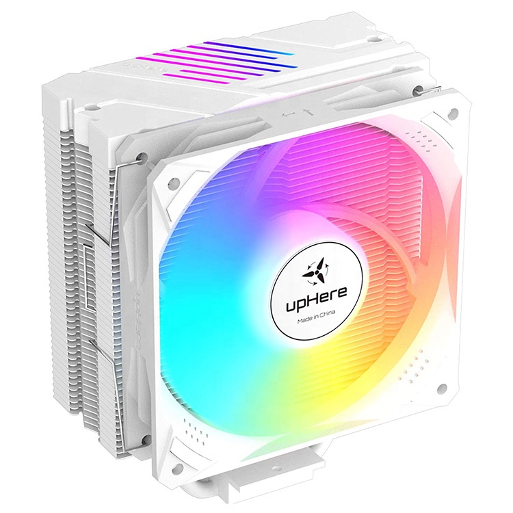 upHere 5V 3Pin ARGB CPU Air Cooling Fan 120mm Computer Fans PWM 4Pin CPU Cooler