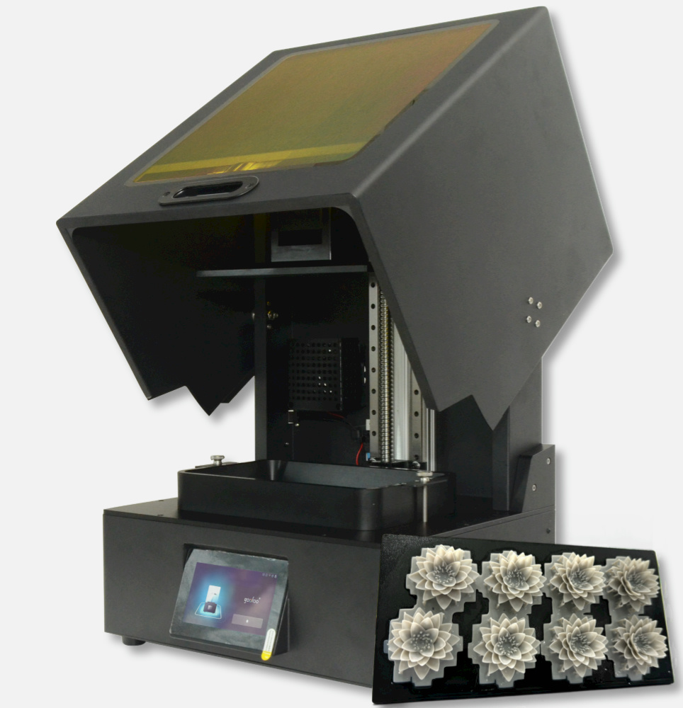 High Precision 8K UV Curing resin Printer Large Printing Size 228*128*250mm Jewellery Casting 3D LCD Printers