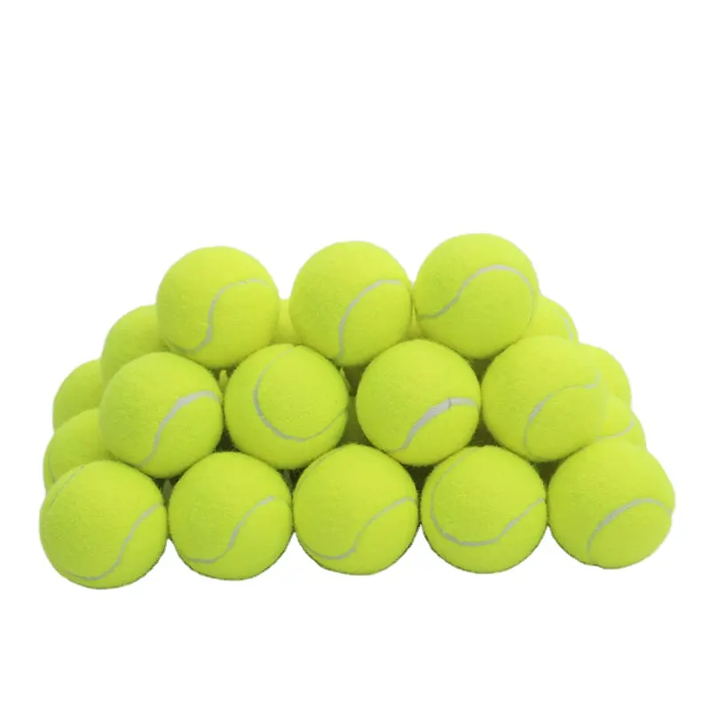 Professional Customized logo 2.5 Inches 45%-57% Wool Tennis Ball For Training