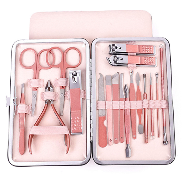 Scissors Nail Clippers Set Nail File Dead Skin Pliers Tweezers Nail Cutting Pedicure Knife Trimmer Manicure Grooming Kits Tools