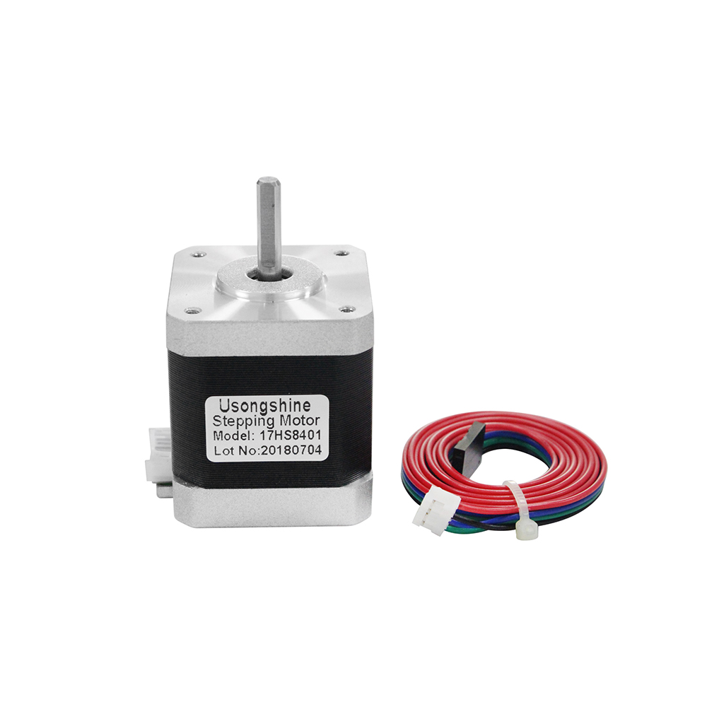 TWOTREES 17HS8401 4-свинцовый 42-моторный двигатель постоянного тока 1.5A/фаза 3,0 V 480mN Nema 17 для ЧПУ лазерного 3D-принтера шагового двигателя