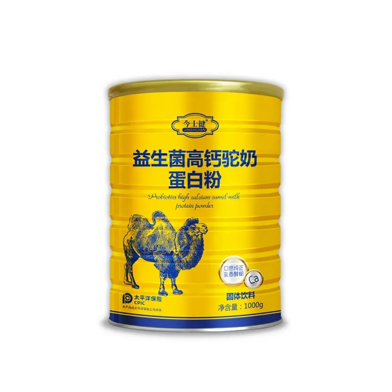 Improve gastrointestinal function Probiotics high calcium camel milk protein powder solid beverage
