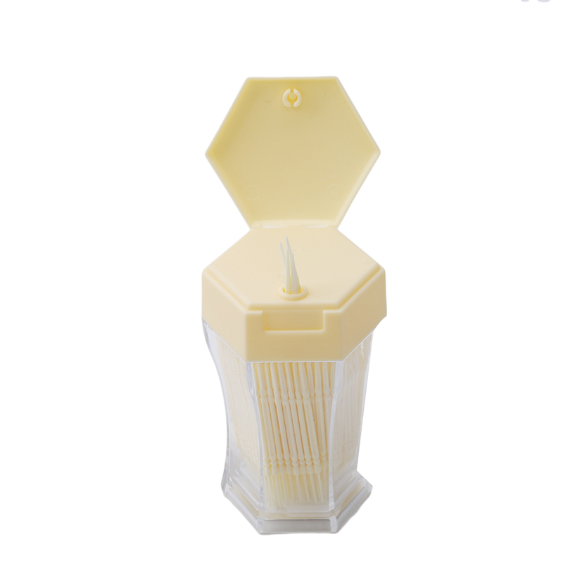 Dental Clean Eco Friendly Orthodontic Biodegradable Customizable Logo Bamboo Dental Interdental Brush I Shape