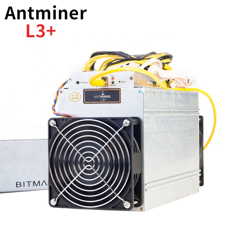 Майнер asic l3 + 504Mh/s Scrypt, алгоритмический Майнер 800 Вт, Майнер биткоинов, btc bitmain