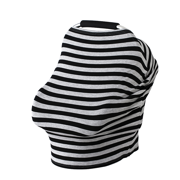 Custom Nursing Breastfeeding Cover Multi Use Car Seat Canopy Stretchy Baby Car Seat Covers