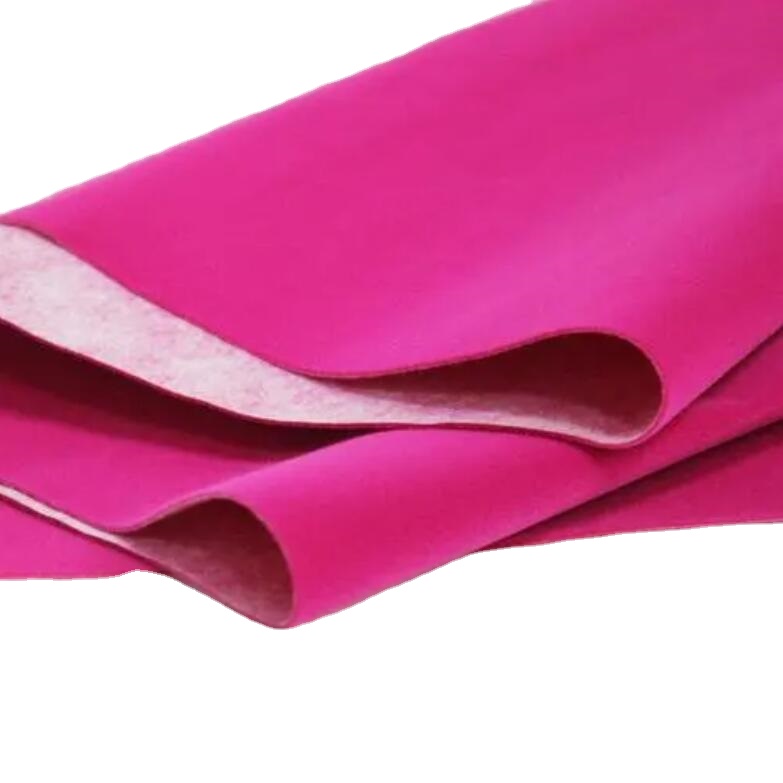 Customized Size Color PVC Flocking Flexible Plastic Sheet Film Flock PVC Velvet Sheet for Packaging