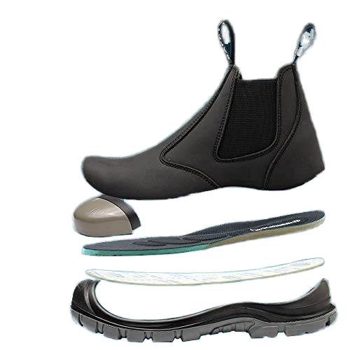JIANKUN CE Leather Steel Toe Waterproof Breathable Safety Security Boots Work protective Non Slip High Cut shoes For Winter