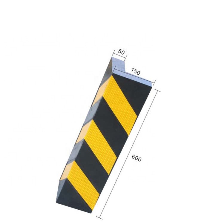 150*50*600MM Hot And Durable Long Right Angle Reflective Building Rubber Corner Guard