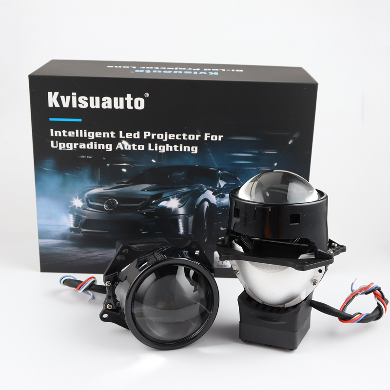 CQL Aozoom Knight умный светодиодный бифокальный объектив 3 дюйма размер bi LED проектор Объектив RHD