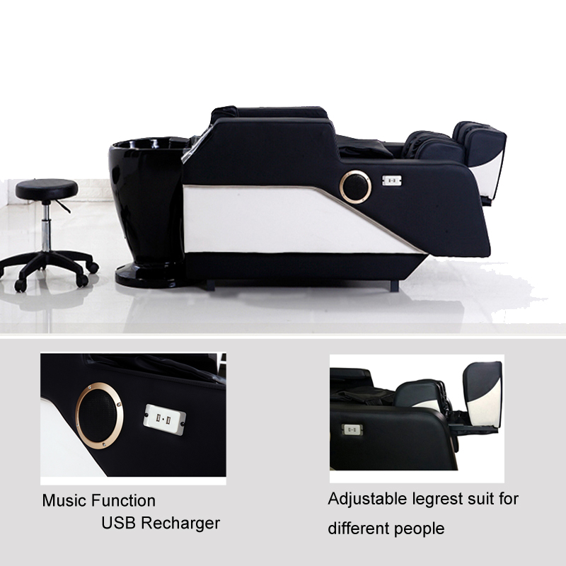 Factory Offer Fashion Design Chair Hair Salon Shampoo Bed