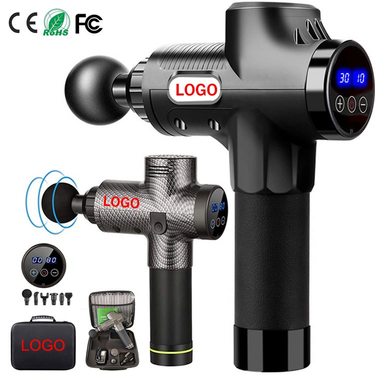 2021 Percussion Dropshipping custom logo 30 Speed Sport Vibration Message Fascial Muscle Massager Fascia Deep Tissue Massage Gun