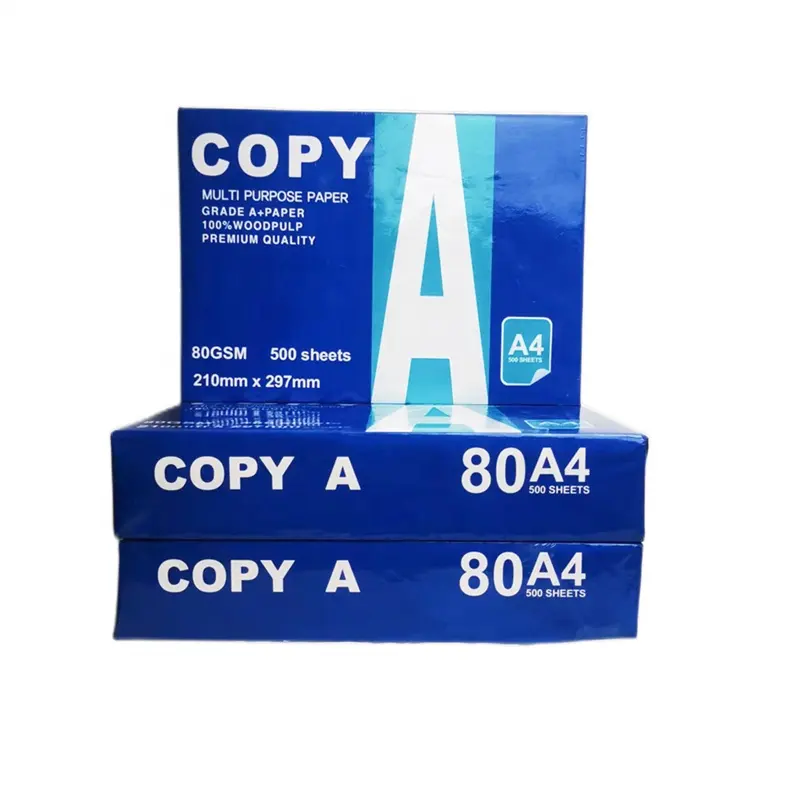 5 Reams Per Carton for Copy Paper/A4 paper/A4 ream paper