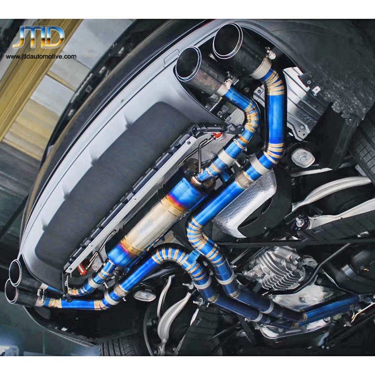 Высокопроизводительная выхлопная система valvetronic catback с дистанционным управлением для 2019 Porsche cayenne 9YO 2,9 T