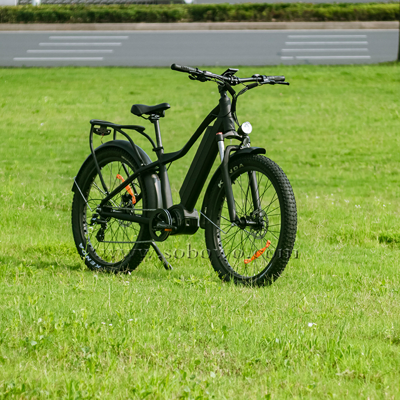 SOBOWO Electric Bike Bafang Ultra 1000W Mid Motor Powerful Speed Electric Bicycle