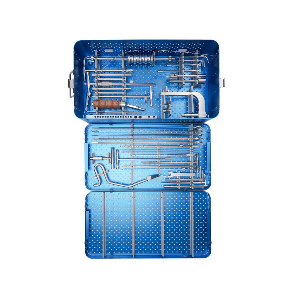 Latest design reversed femoral intramedullary nail orthopedic surgical instruments set
