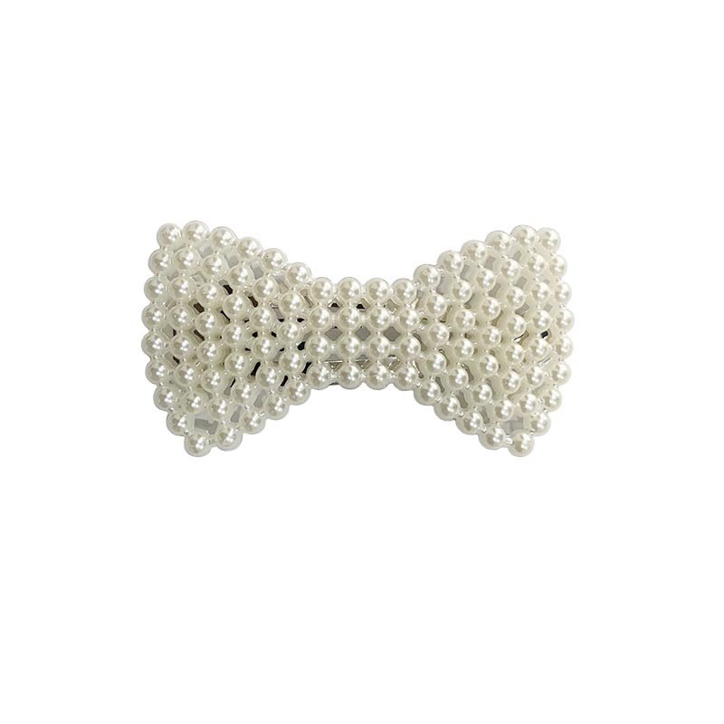 Fashion White Imitation Pearl Headwear Jewelry Hairpin Hair Clips For Girls