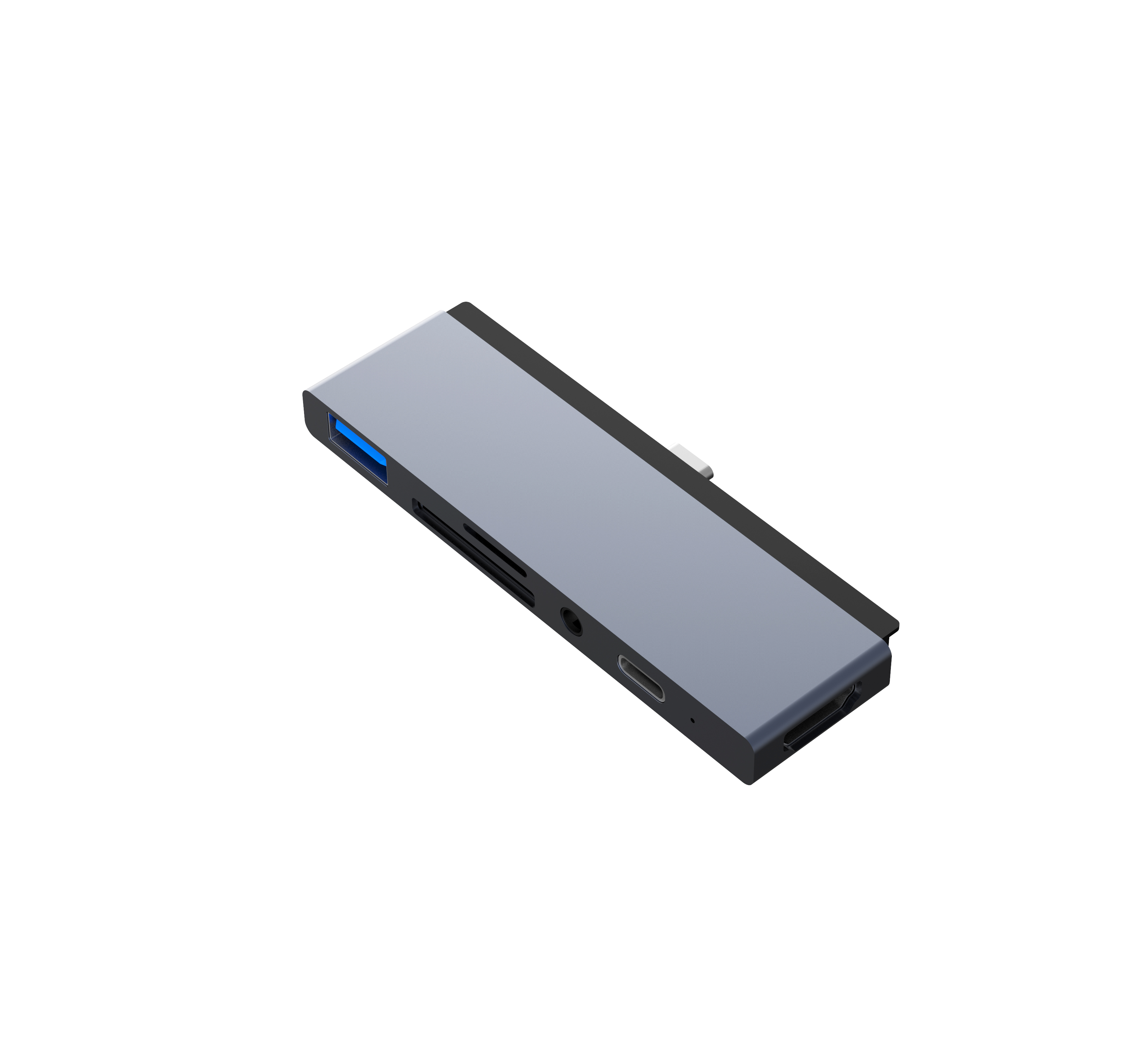 Адаптер IPC02 6 в 1 Type C PD для зарядки 4K HDMI наушников 3,5 мм TF SD кардридер адаптер USB C концентратор для iPad Pro