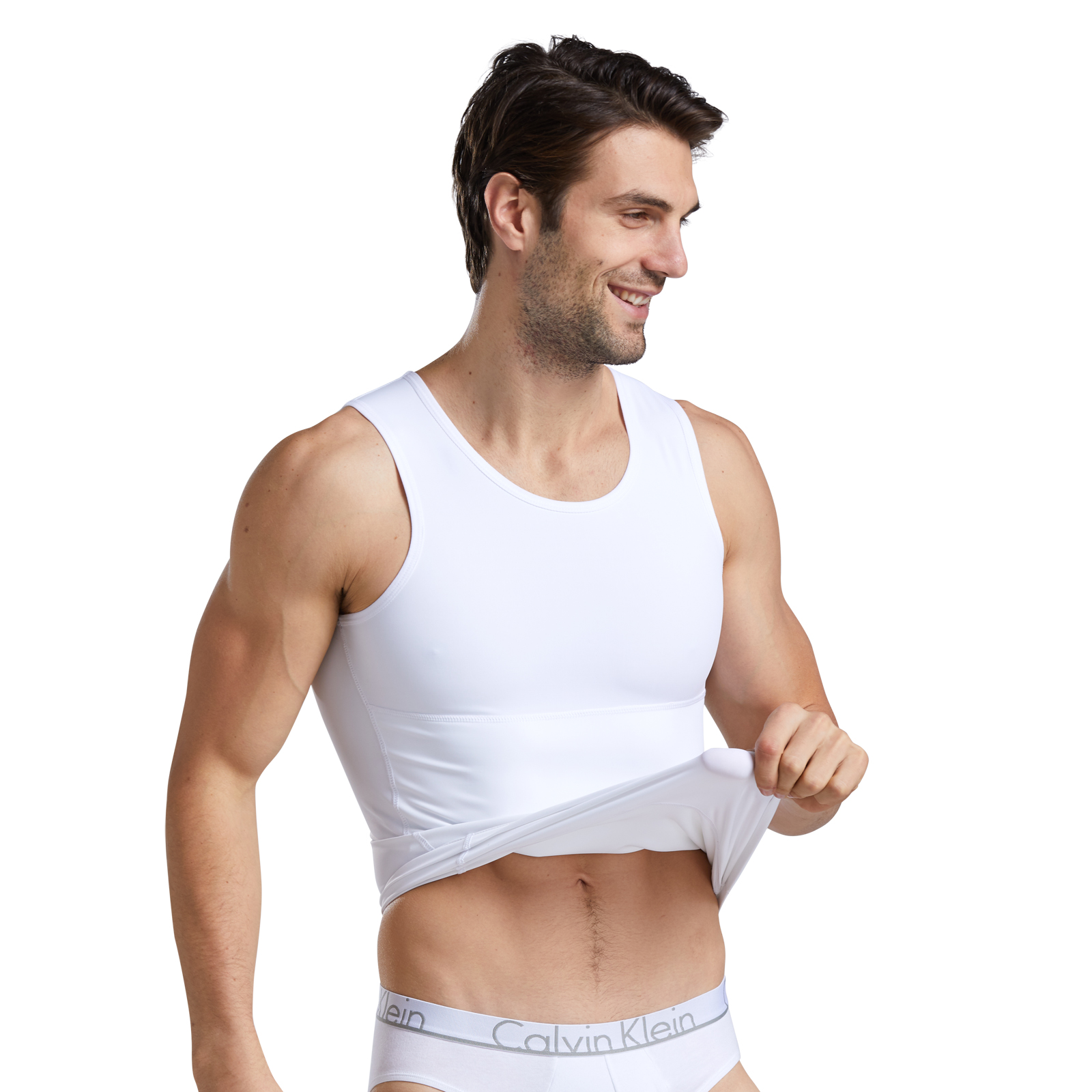 Wholesale gym lightspot man sweater vest comfortable stretch soft men's vests & waistcoats