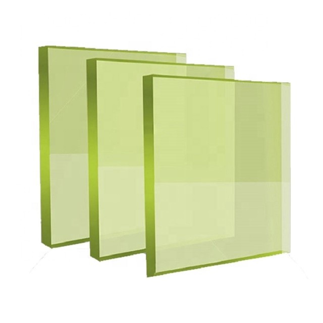 2mmpb 10mm thickness lead glass observation window lead shielding glass for hospital