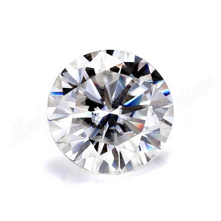 Factory Price Low Price Synthetic Diamond Moissanite Green Moissanite Stone 0.5 Carat Moissanite Loose Stone Stones For Sale